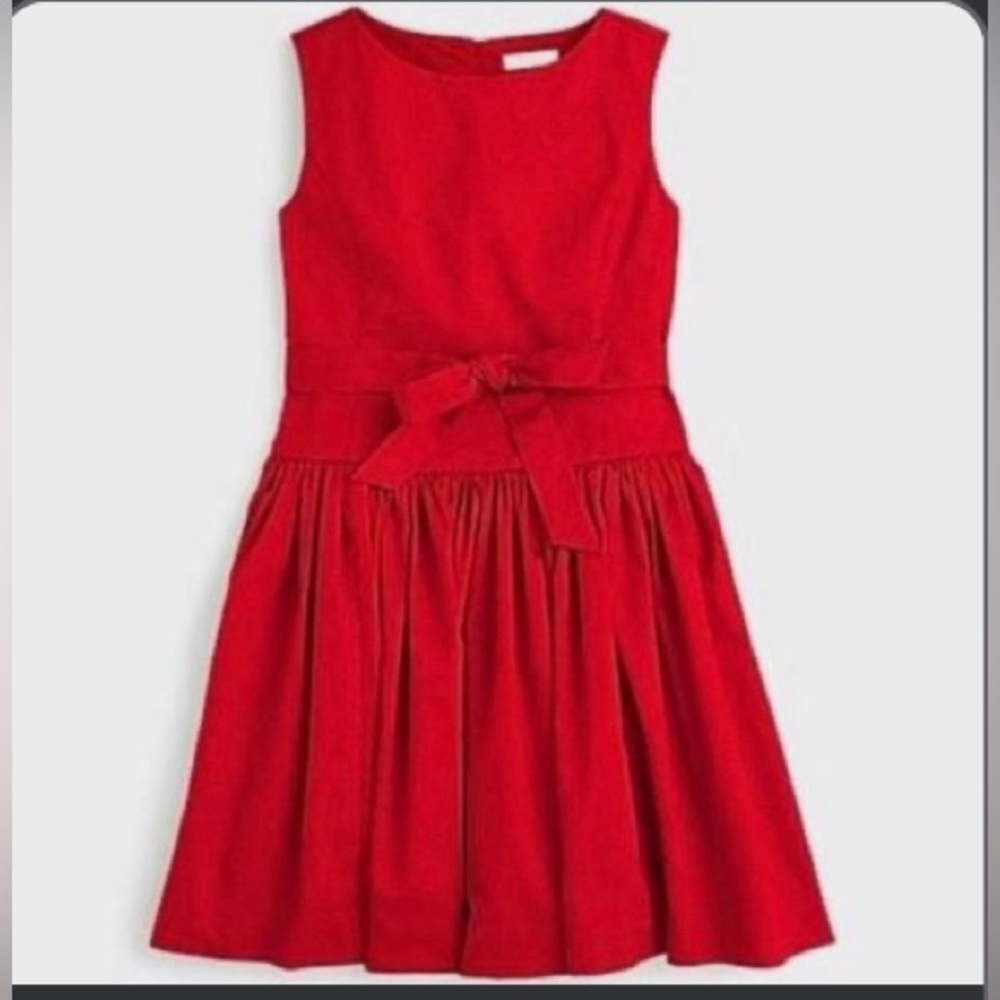 Crewcuts Red Holiday Dress for Girls